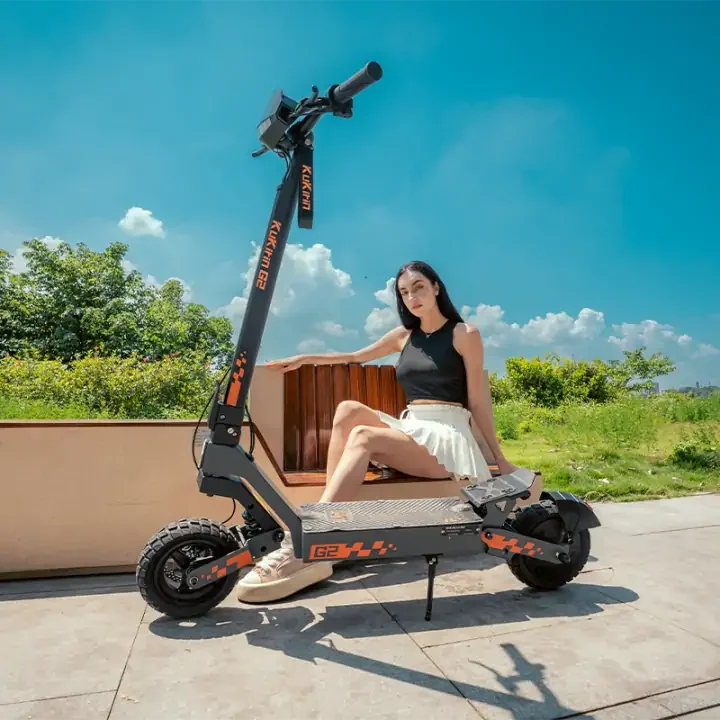 KuKirin G2 Electric Scooter, 45Km/h Max Speed, 55km Max Range, 15Ah Battery