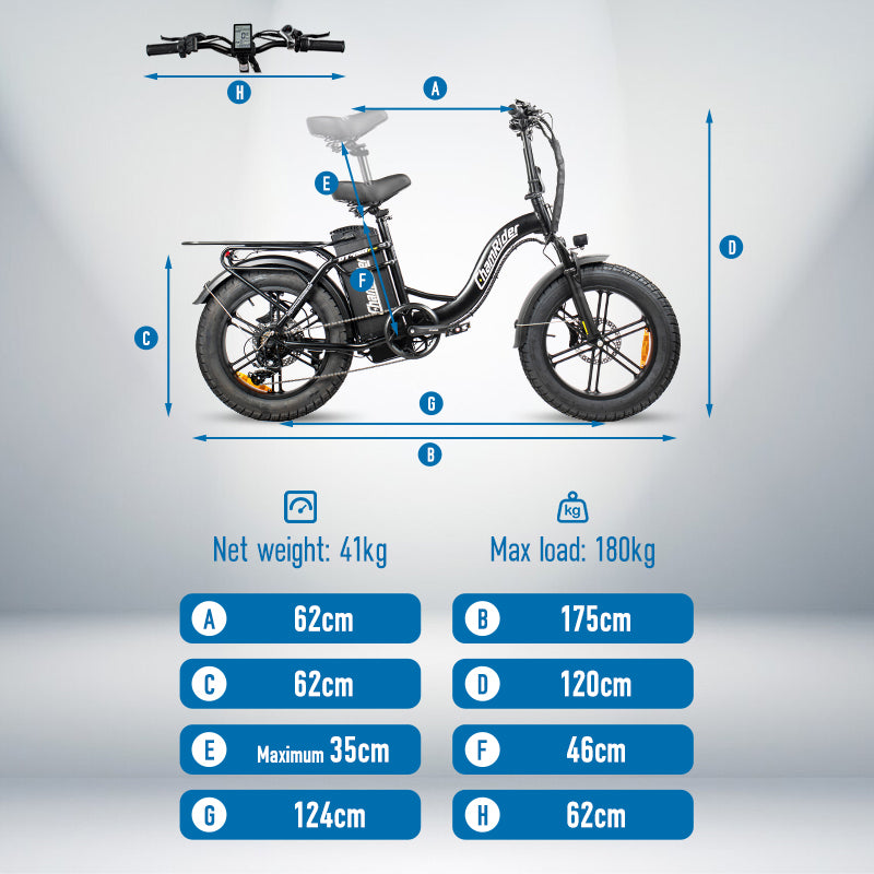ChamRider DT450 – Pneumatici KENDA per tutti i terreni & autonomia 48V 50AH! Spedizione gratuita magazzino UE!